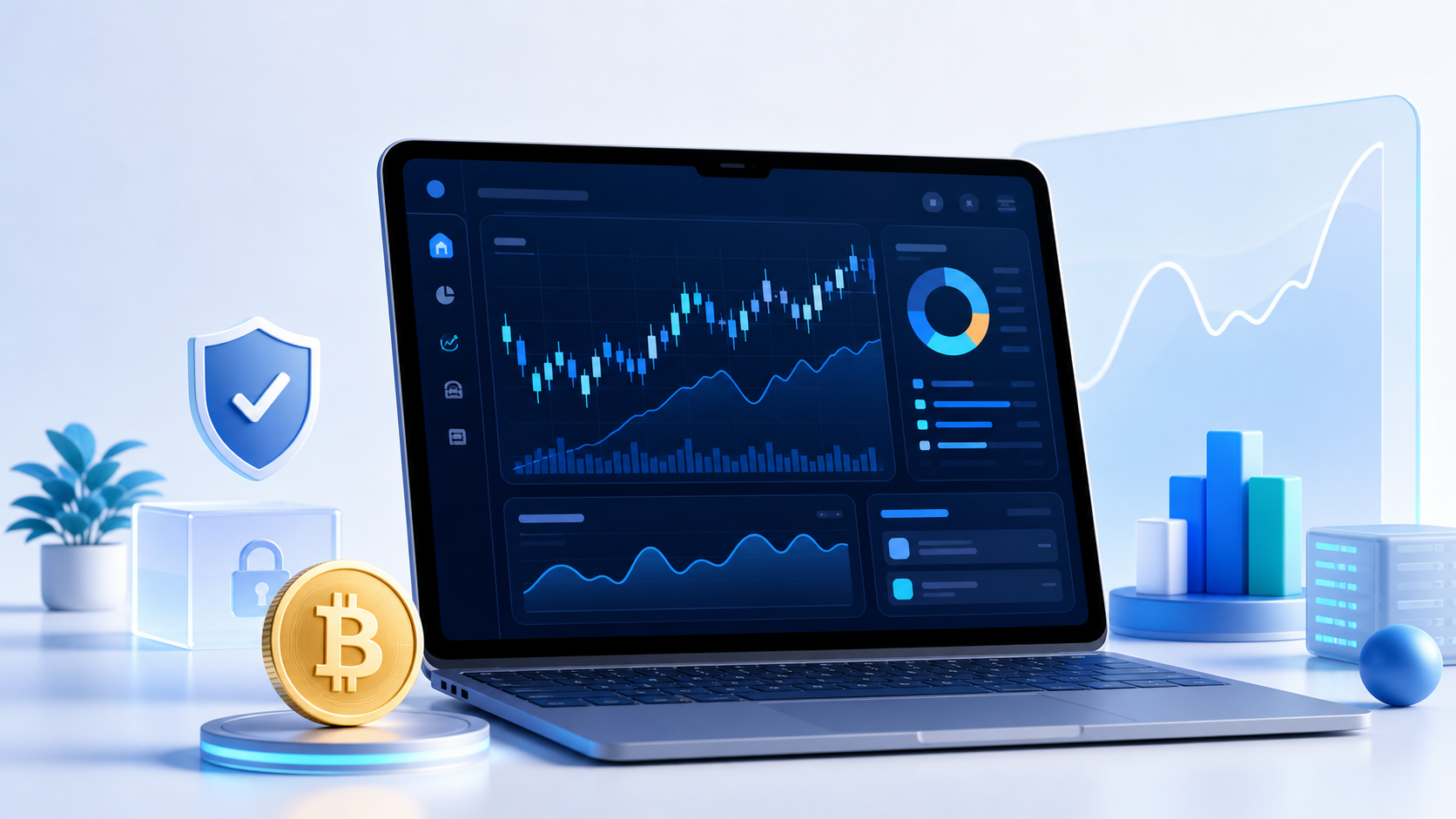 BitProfit trading dashboard illustration